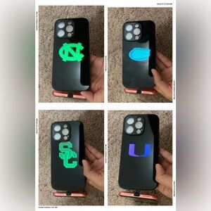 Clearance.4 items.iPhone 14pro LED light up case